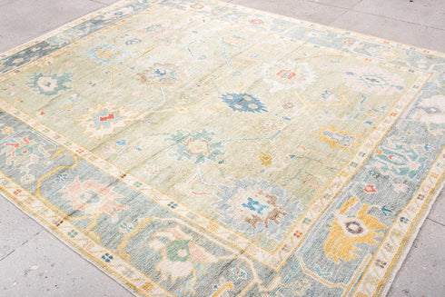 Vintage Oushak Area Rug (8' x 10')